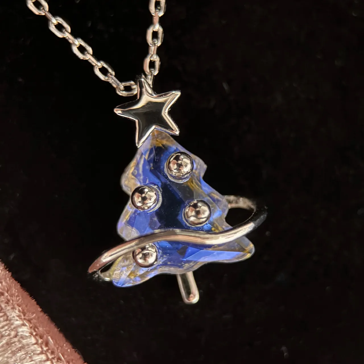 "Dreamy Christmas" 925 Sterling Silver Necklace - Image 3