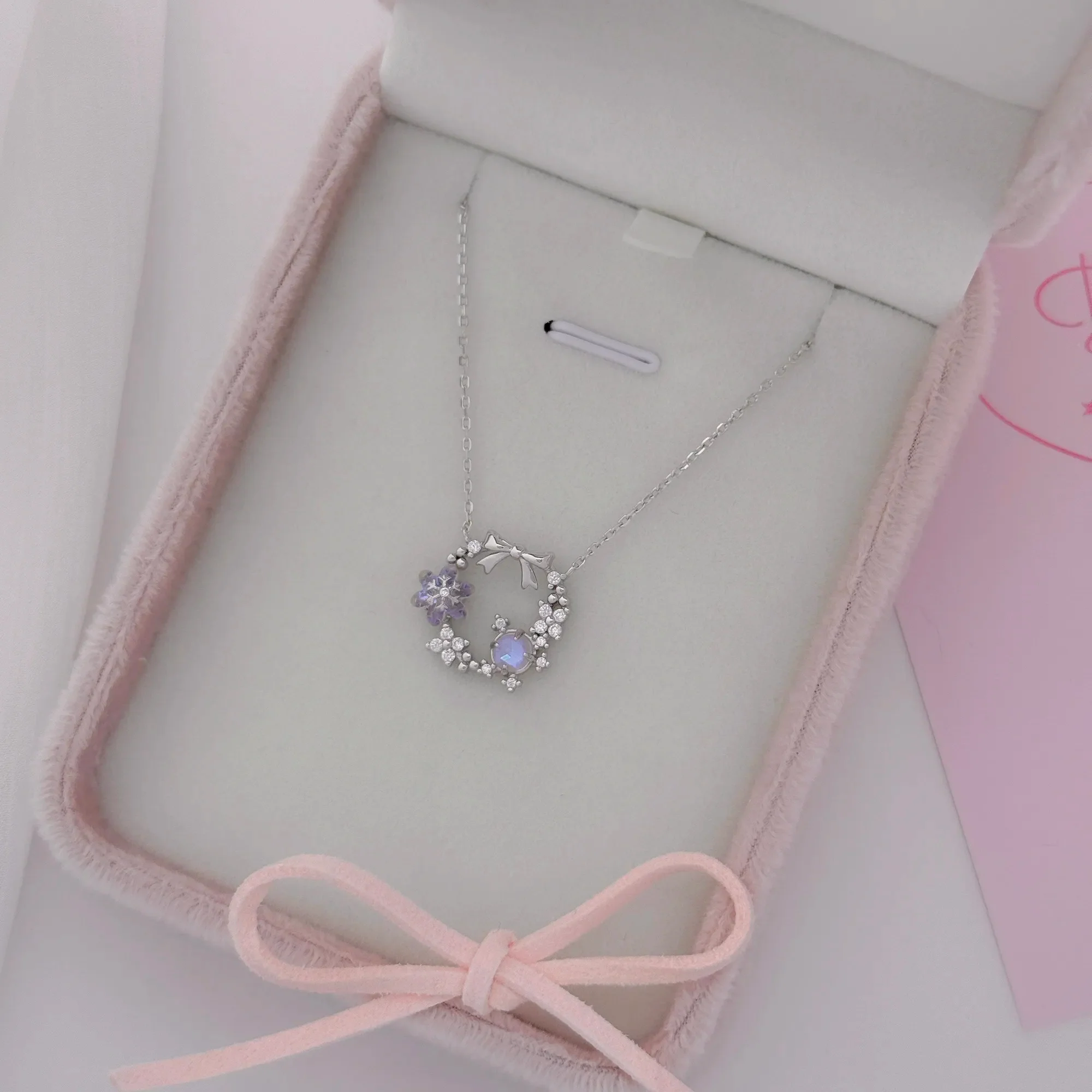 "First Snow" 925 Sterling Silver Necklace