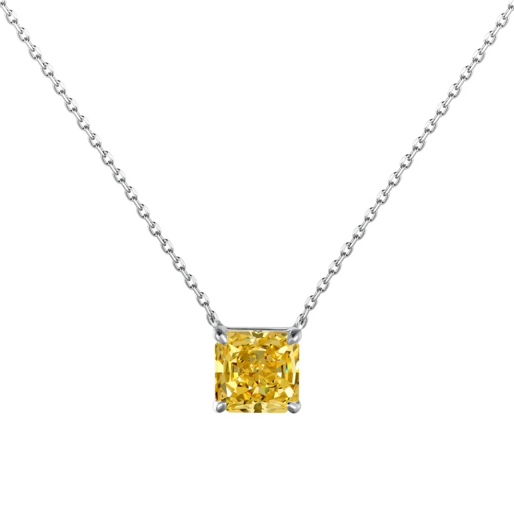 Ice Blossom β Premium S925 Silver Necklace with 8A CZ - Image 13