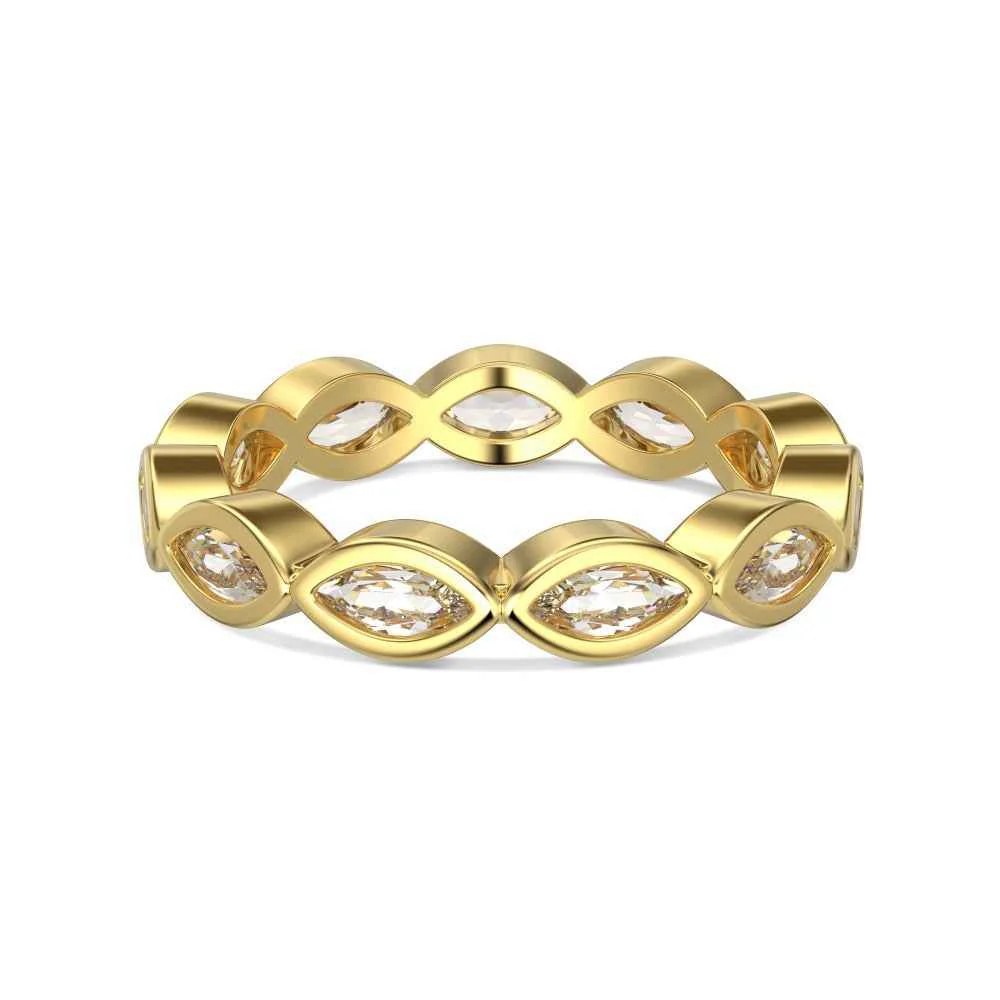 “Infinity Marquise” 925 Sterling Silver Full-Eternity Ring - Image 4