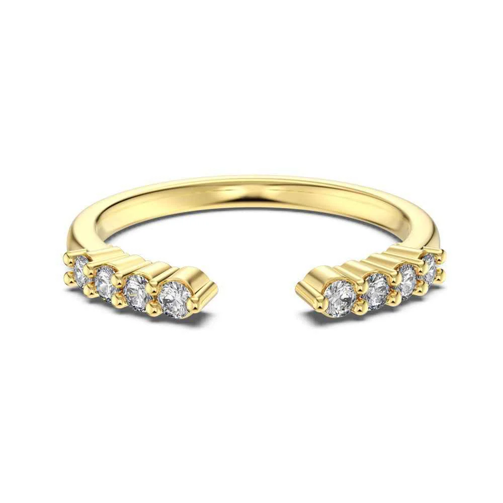 "Marquise Glow" 925 Sterling Silver Stacking Rings - Image 11