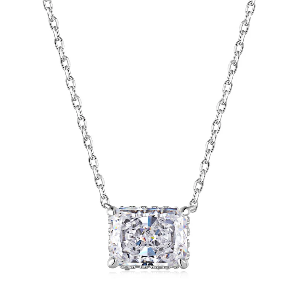 Morning Dew Collection – S925 Silver Perfume Bottle Necklaces with 8A CZ - Image 9