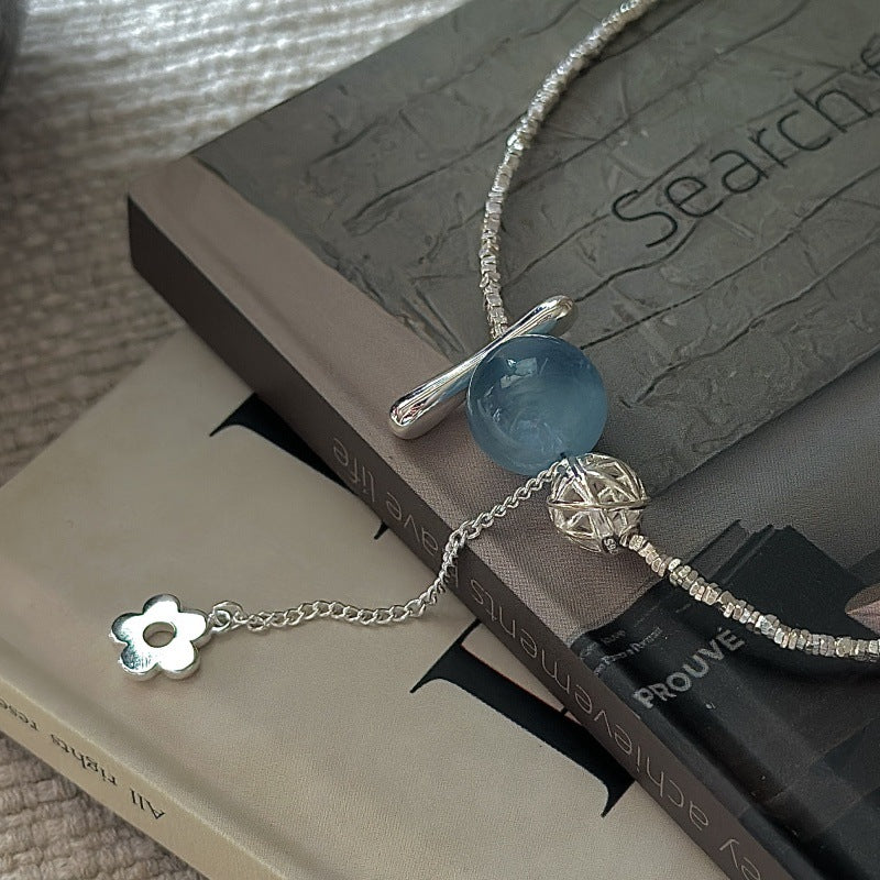 "Ocean Bloom" S925 Sterling Silver Necklace - Image 4