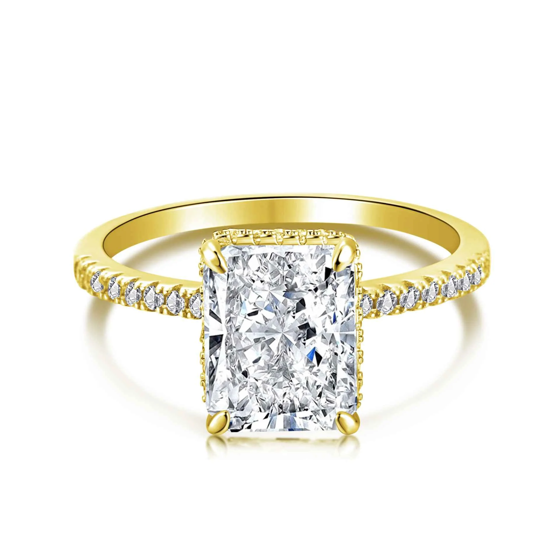 “Prism Royale” 925 Sterling Silver Sparkling Color Gemstone Ring - Image 4