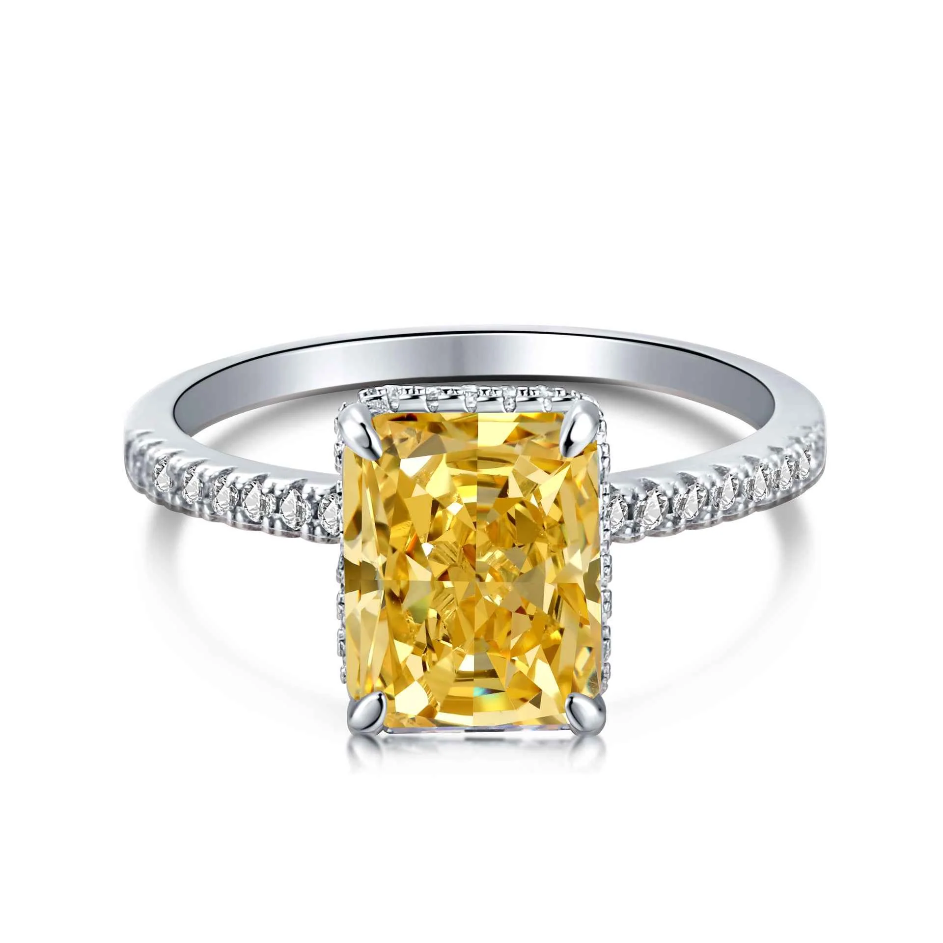 “Prism Royale” 925 Sterling Silver Sparkling Color Gemstone Ring - Image 5