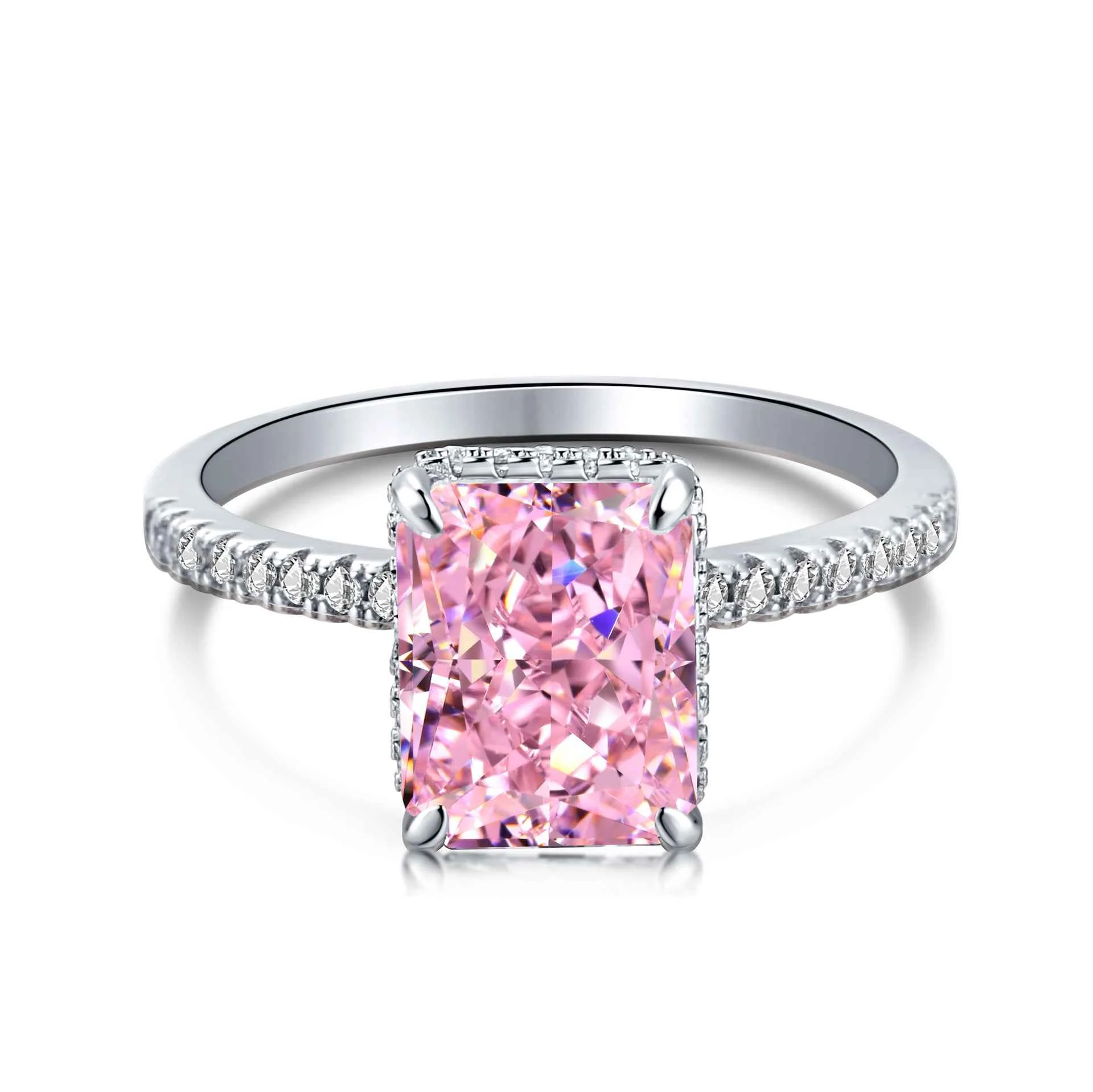 “Prism Royale” 925 Sterling Silver Sparkling Color Gemstone Ring - Image 7