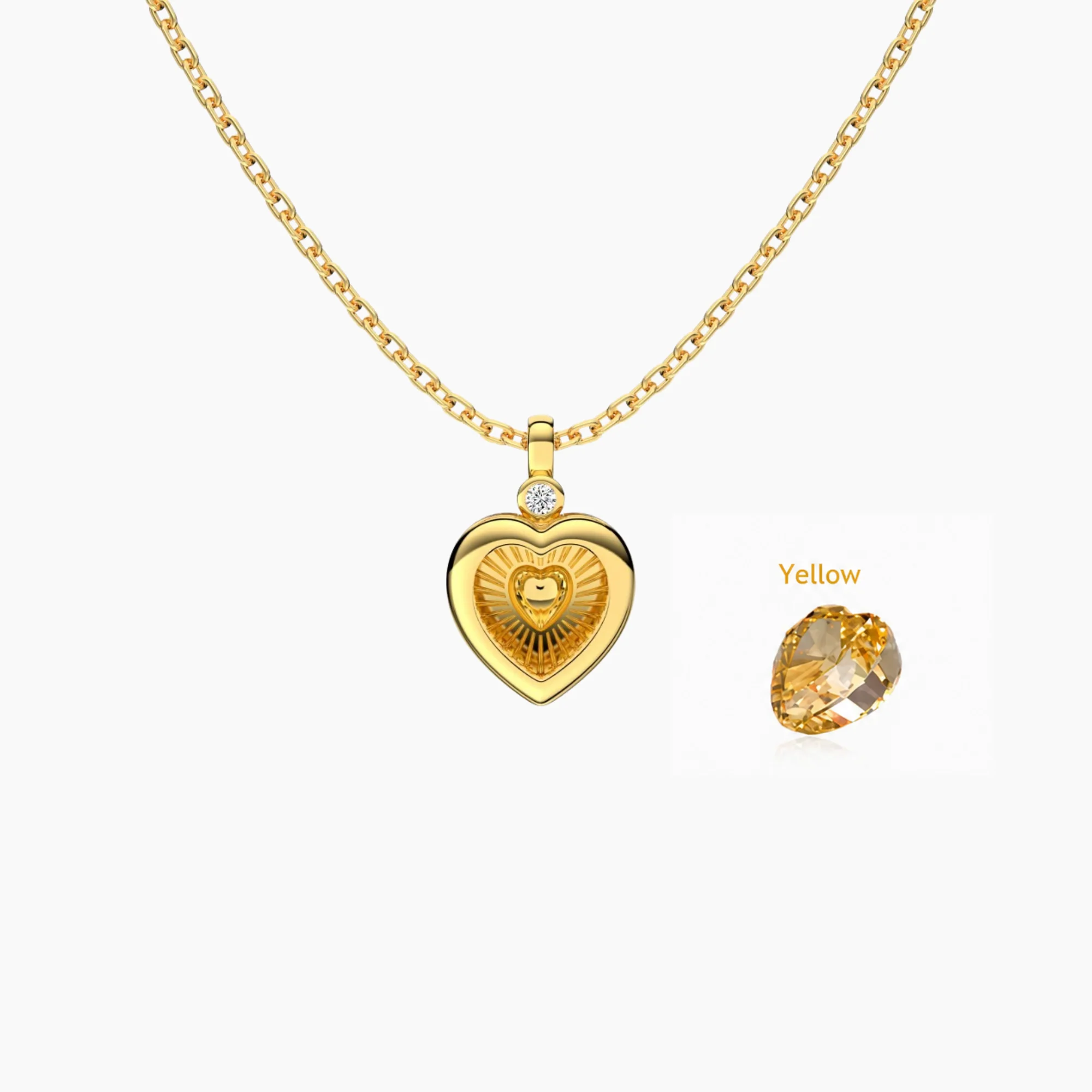 “Secret Heart” S925 Sterling Silver DIY Heart Box Necklace - Image 13
