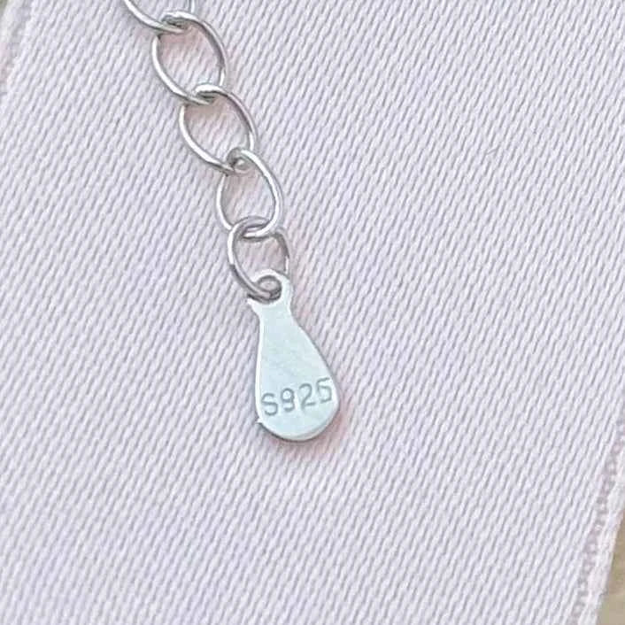 "Spinning Snowflake" 925 Sterling Silver Necklace - Unique and Hypoallergenic - Image 3