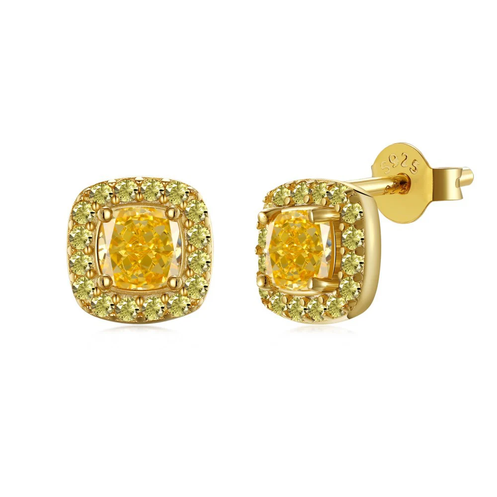 “Sugar Éclat” S925 Sterling Silver 8A Iced Zircon Jewelry Set - Image 8