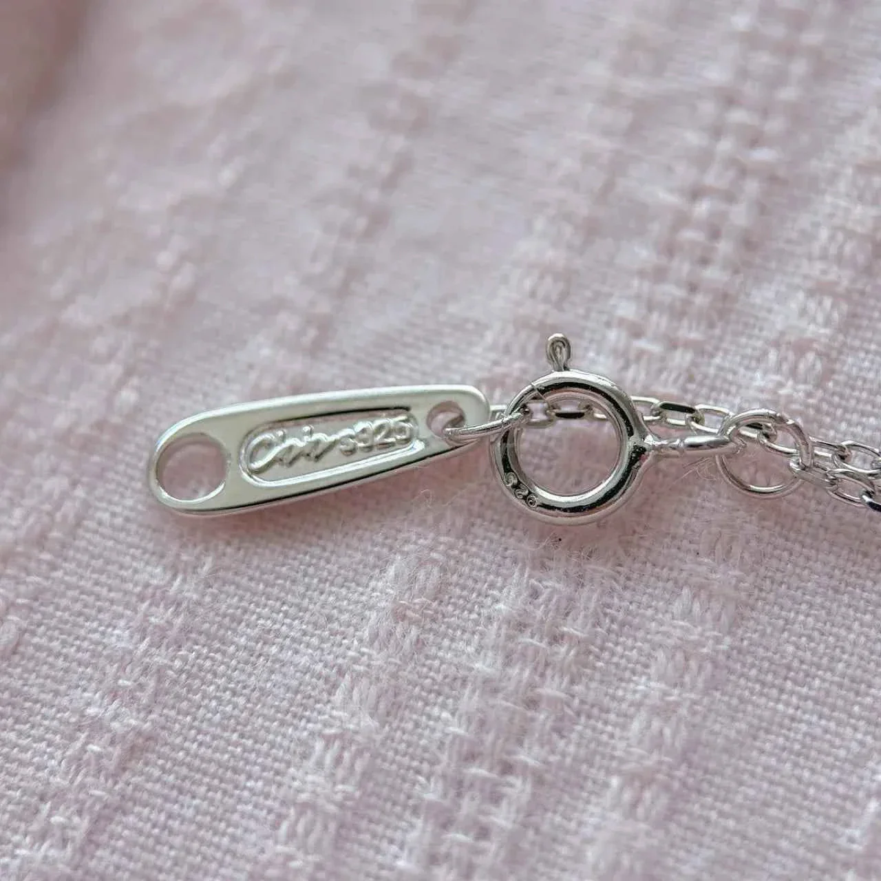"Sugar Frosting Garland" 925 Sterling Silver Necklace - Sweet and Elegant - Image 3
